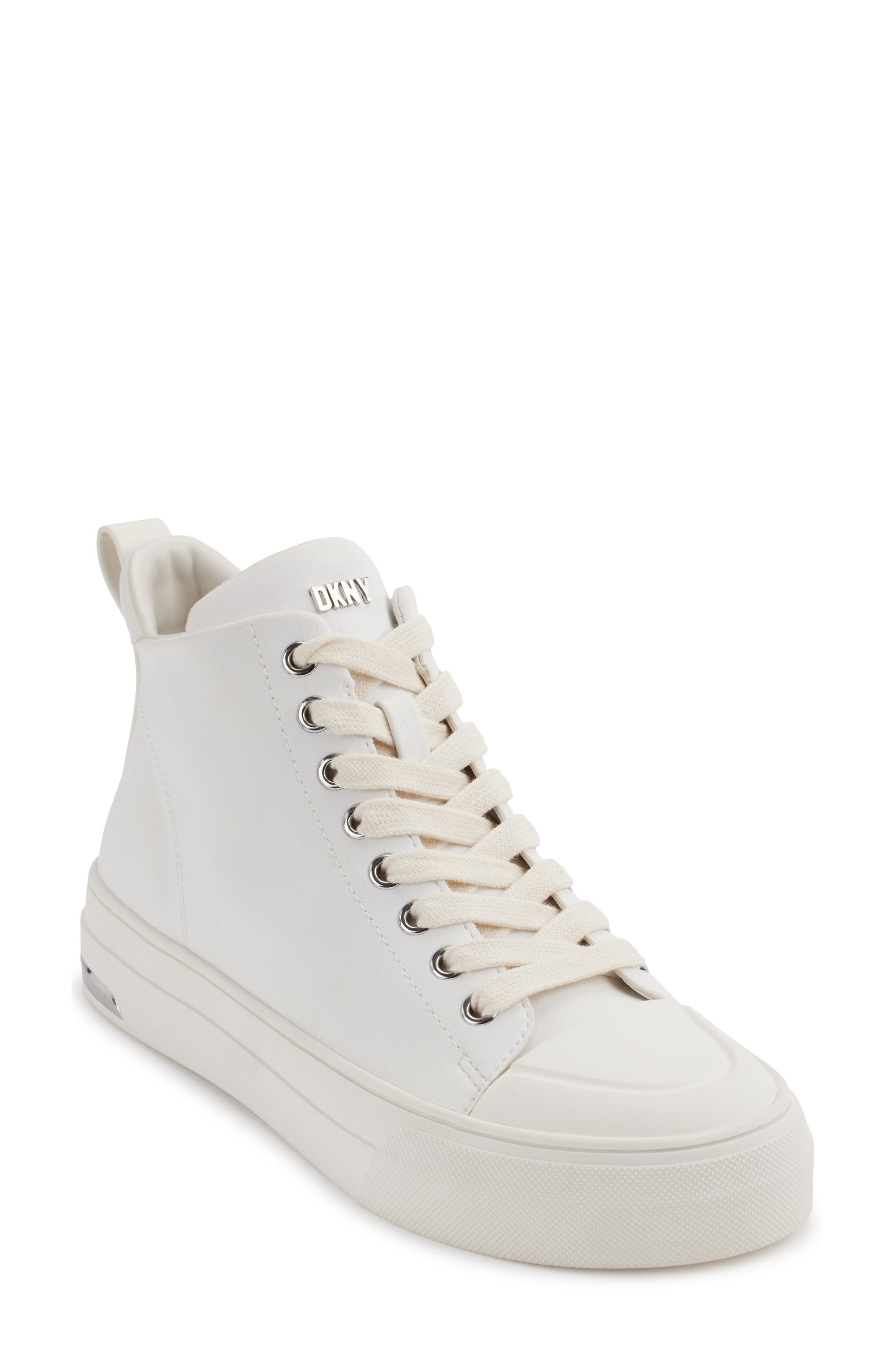 Yaser Mid Top Platform Sneaker, Main, color, BRT WHITE