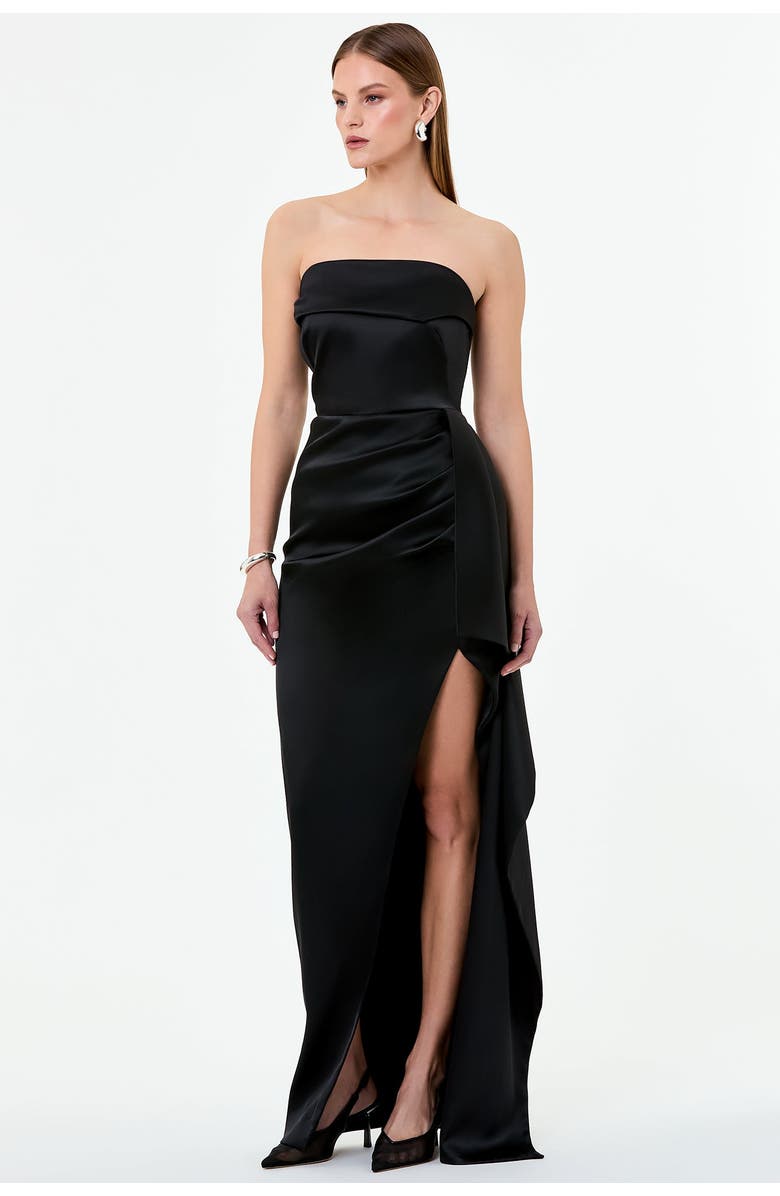 NICHOLAS Erelyn Dress, Main, color, Black