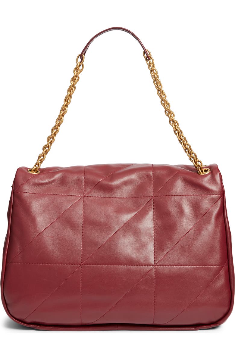 Saint Laurent Jamie 4.3 Patchwork Leather Tote, Alternate, color, New Dark Bordeaux