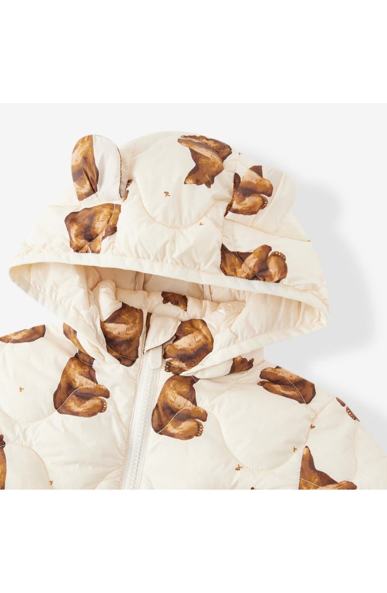 Milkbarn Down Jacket, Alternate, color, Honey Bear