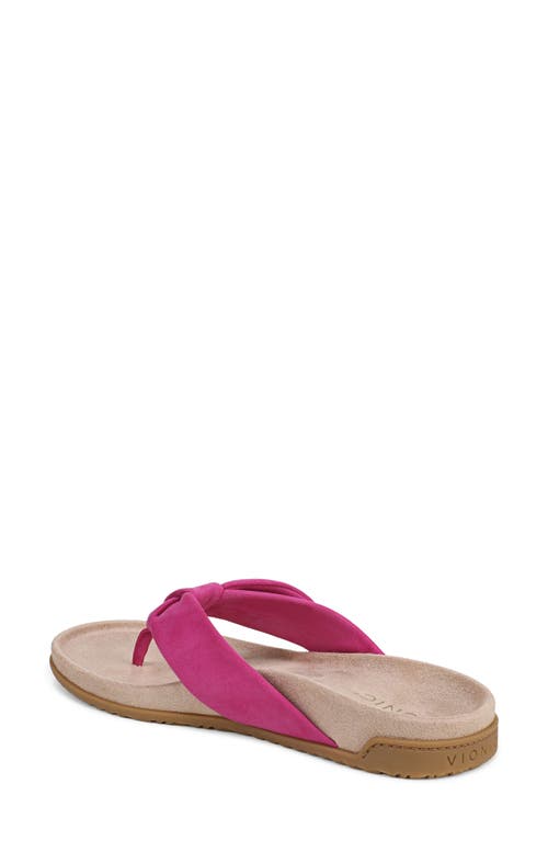 Vionic Eva Flip Flop In Purple