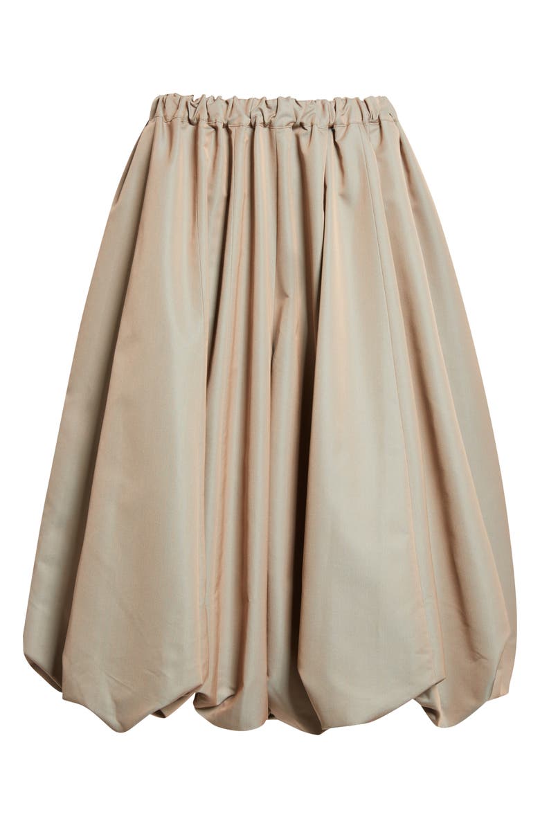 Tao Comme des Garçons Gathered Crop Balloon Pants, Main, color, Beige