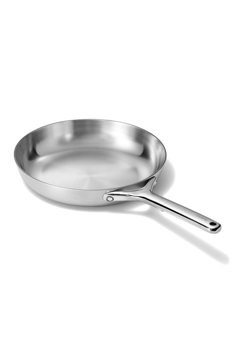 Stainless Steel Fry Pan, Main, color, STAINLESS STEEL