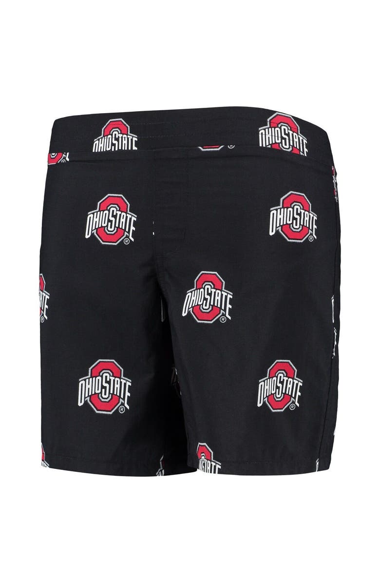 Columbia Youth Columbia Black Ohio State Buckeyes Backcast Printed Omni-Shade Shorts, Alternate, color, Black