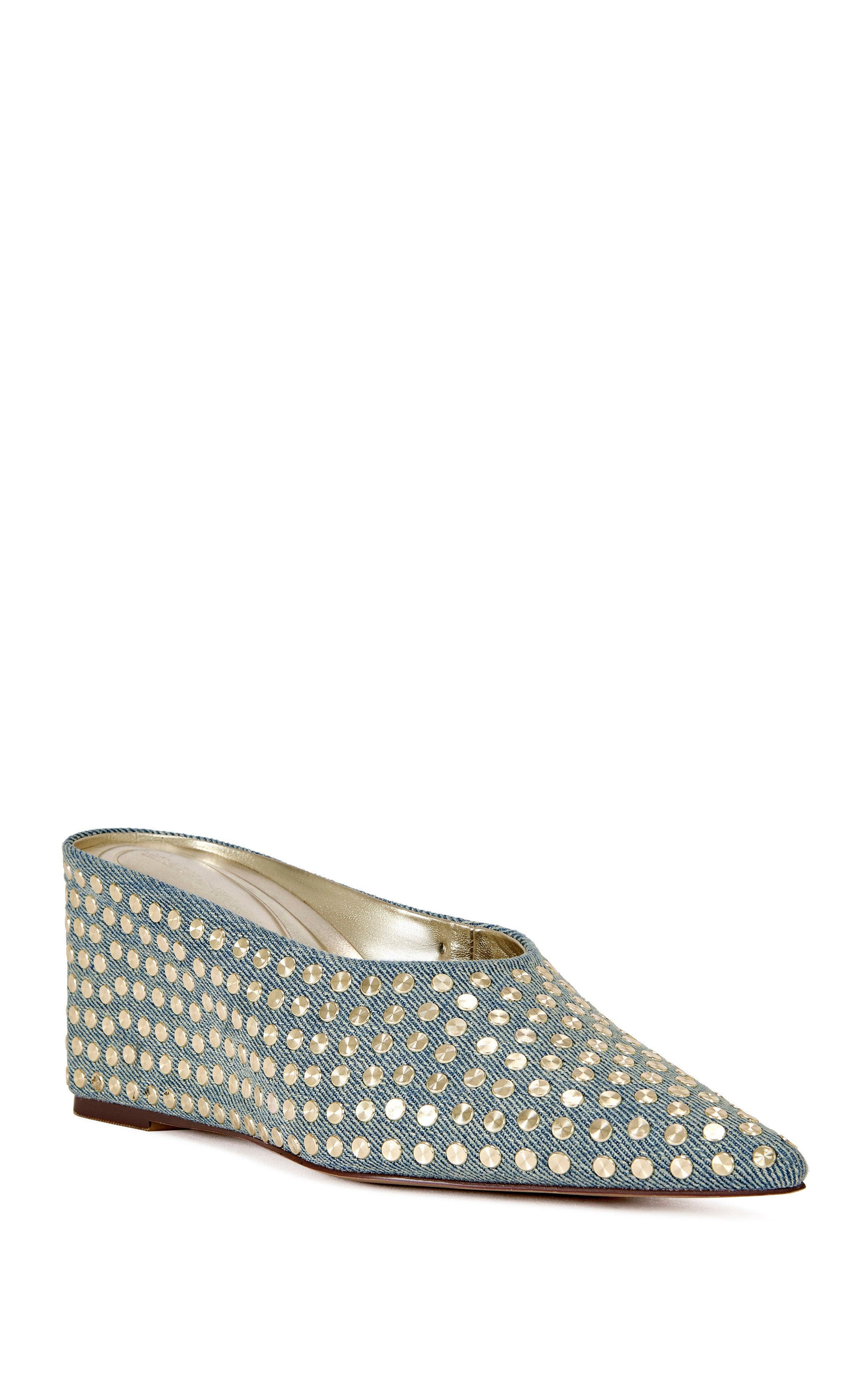 Neiza Wedge Pump, Alternate, color, DENIM