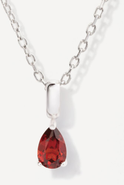 Little Sky Stone Birthstone Teardrop Necklace