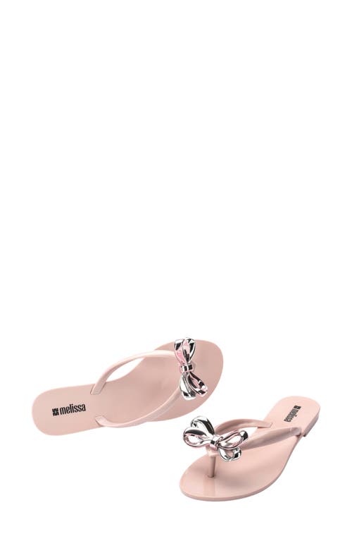 Melissa Harmonic Eclipse Flip Flop In Pink