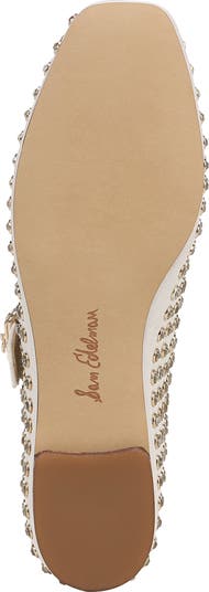 Michaela Rhinestone Mary Jane Flat