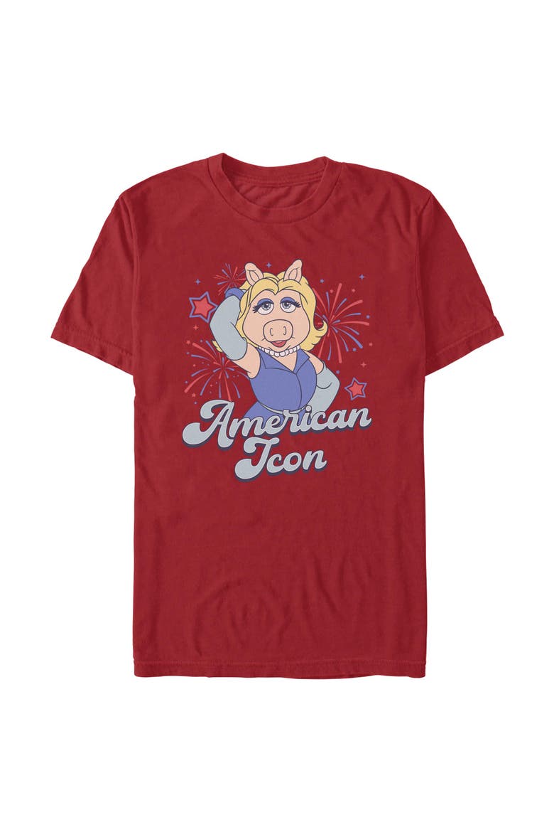 Men's The Muppets Miss American Icon  Graphic T-Shirt, Main, color, Cardinal