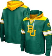 COLOSSEUM Men's Colosseum Green Baylor Bears 2.0 Lace-Up Pullover Hoodie