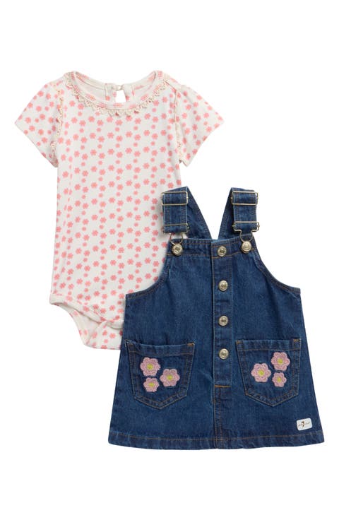 Kids' Embroidered Jumper and Bodysuit Set