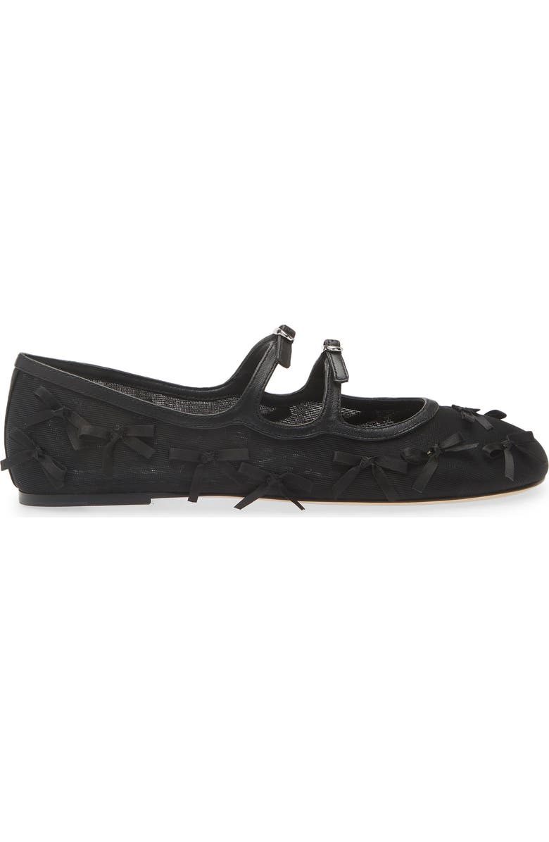 Marc Jacobs The Kiki Ballerina Flat, Alternate, color, Black