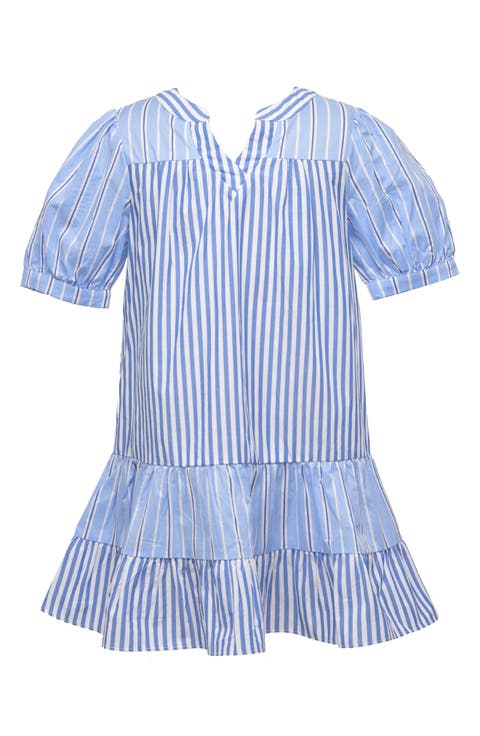 Kids' Striped Cotton Dress