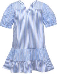 Truly Me Kids' Striped Cotton Dress