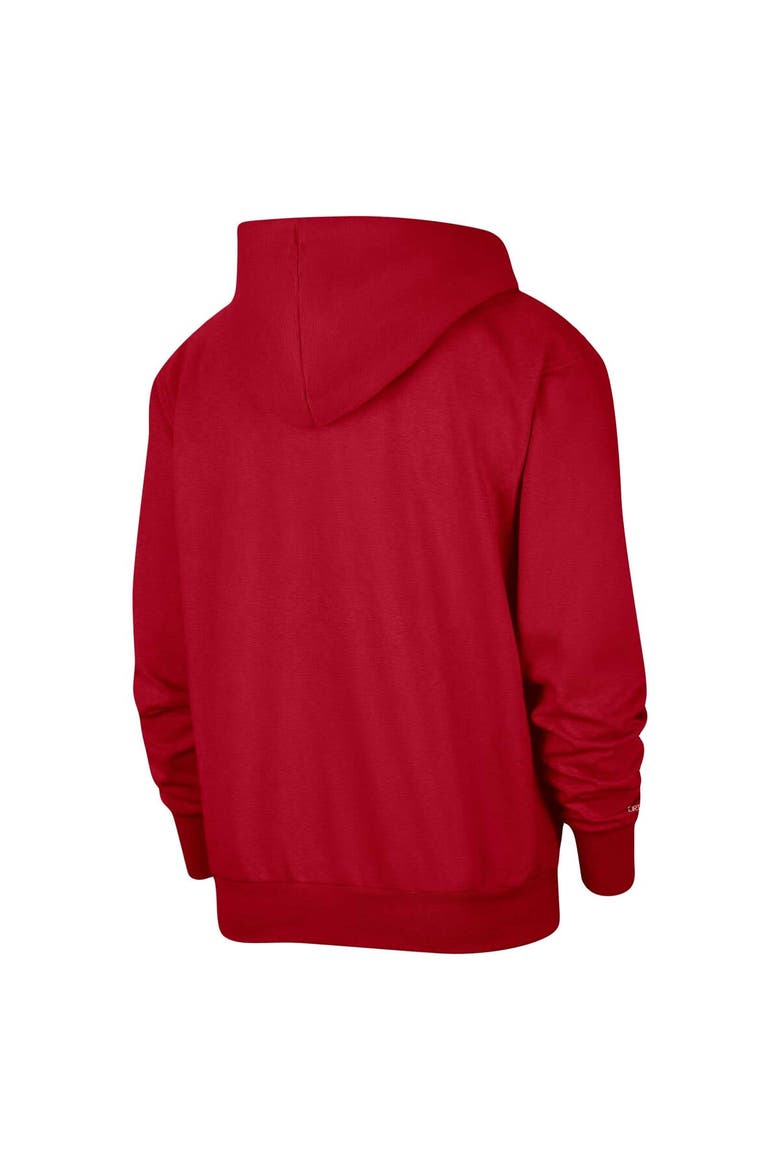 Men's Nike Red Chicago Bulls Authentic Performance Pullover Hoodie, Alternate, color, Red