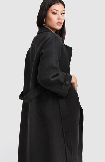 Stay Wild Oversized Wool Coat