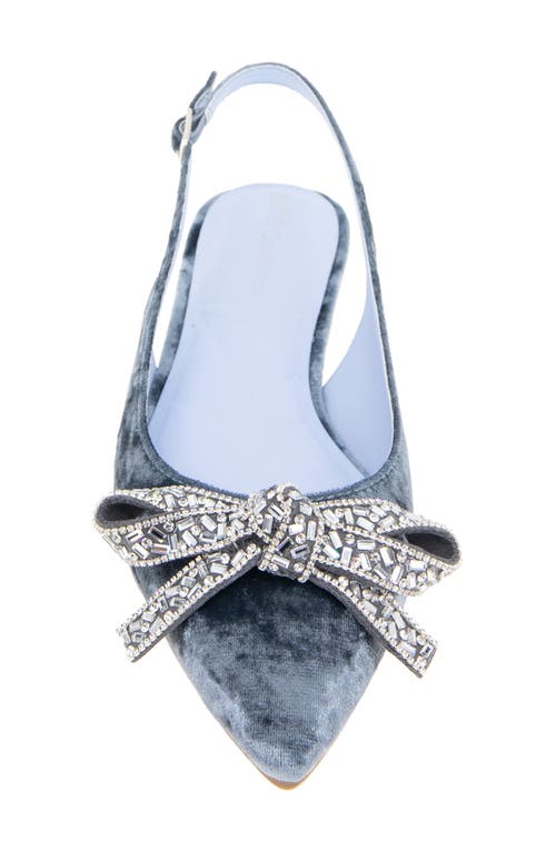 Bcbgeneration Katly Slingback Pointed Toe Flat In Blue