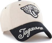'47 Women's '47 Natural/Black Jacksonville Jaguars Rope Script Clean Up Adjustable Hat