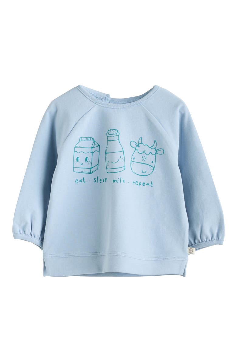6-Pack Milk Club Assorted Sweatshirts & Leggings Set, Alternate, color, GREEN