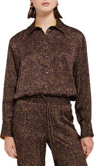 ottod'Ame Printed Viscose Shirt