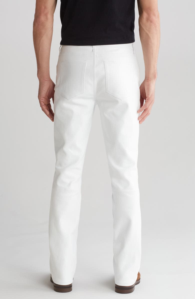 Monfrère Clint Leather Bootcut Pants, Alternate, color, 