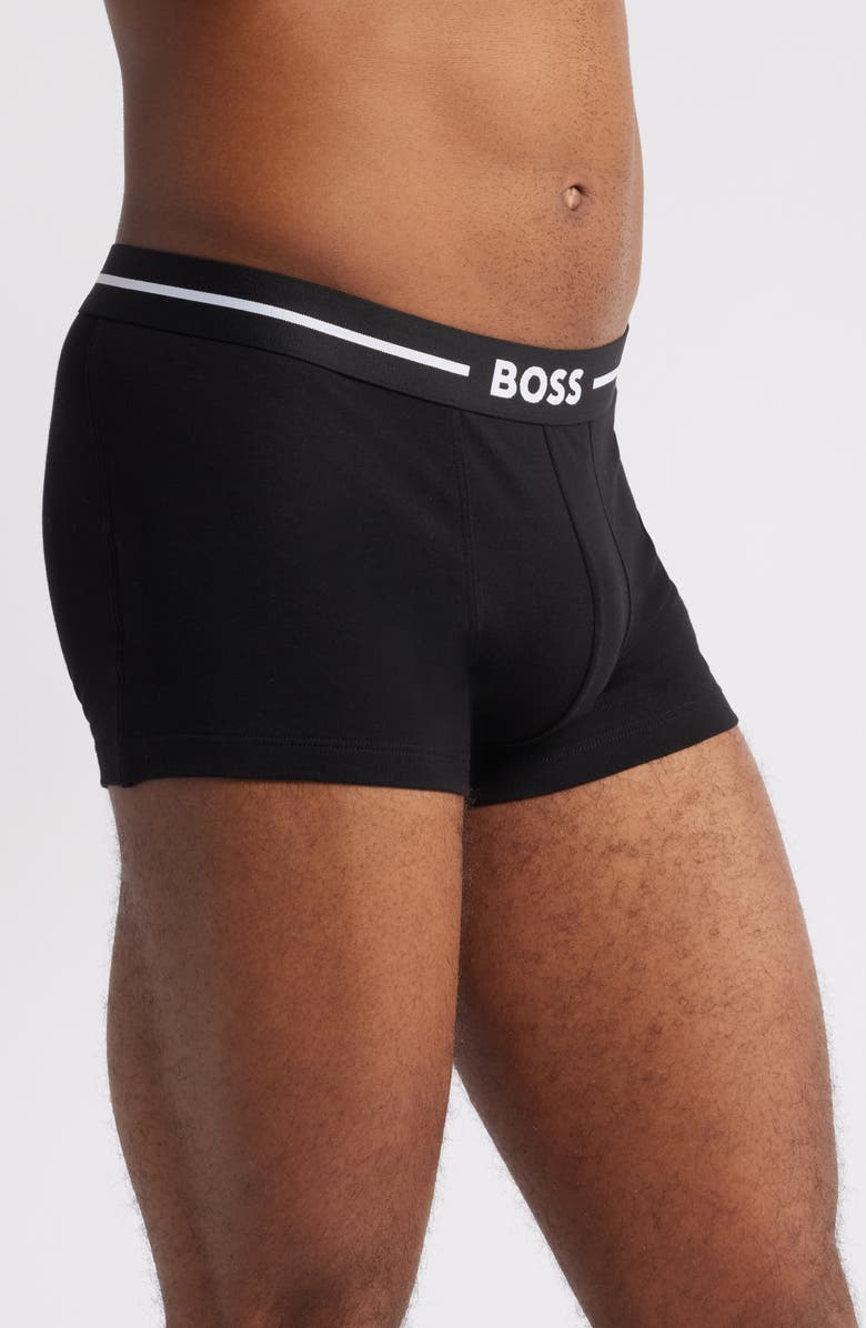 BOSS 3-Pack Power Stretch Cotton Trunks, Alternate, color, 