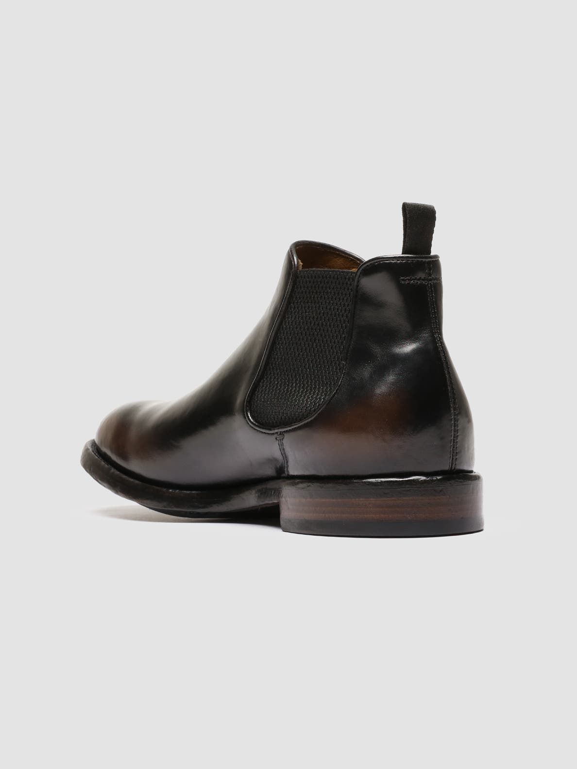 Officine Creative Temple 008 Leather Chelsea Boots, Alternate, color, Brown