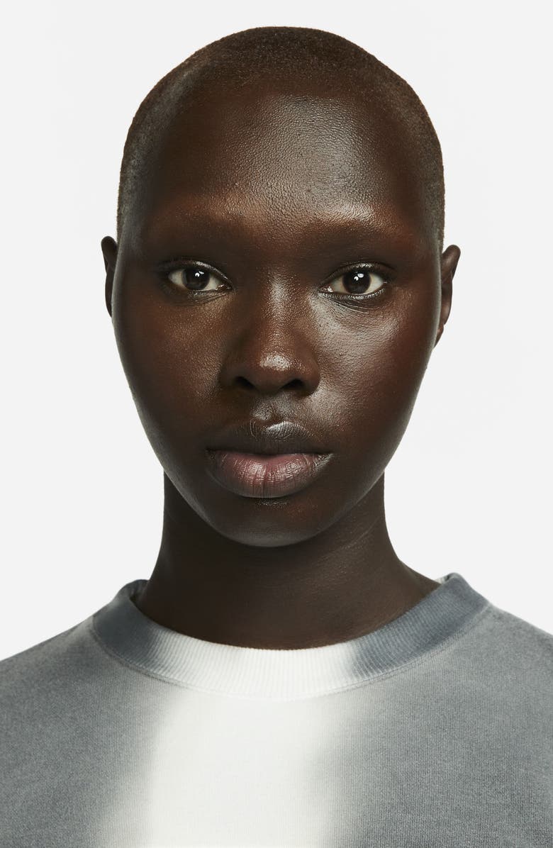 Nike Tie Dye Fleece Crop Sweatshirt, Alternate, color, 