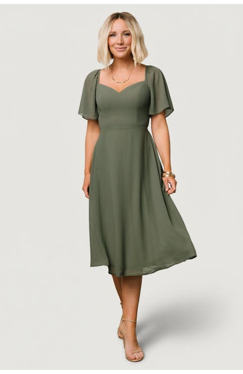 Colette Sweetheart Midi Dress