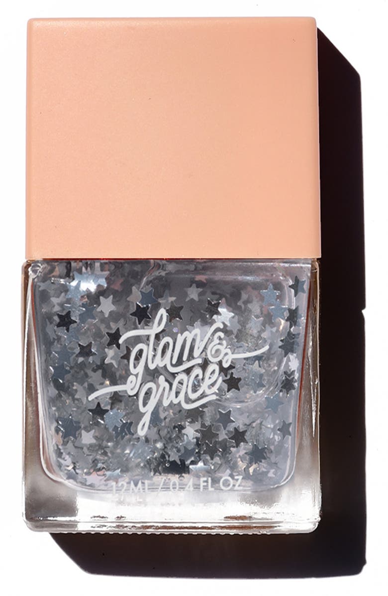 Glam & Grace Nontoxic Nail Polish, Main, color, Real World