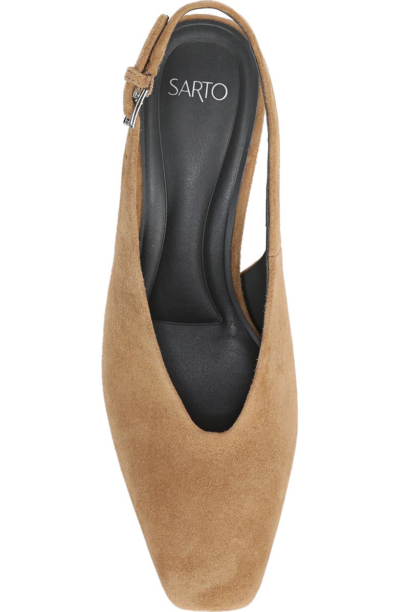 SARTO by Franco Sarto Sutton Slingback Pump, Alternate, color, Warm Camel