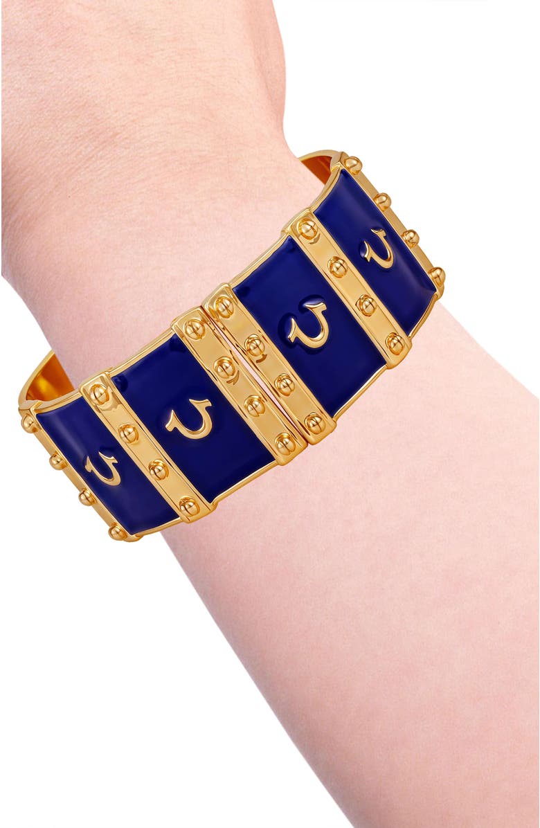 True Religion Statement cuff bracelet, Alternate, color,