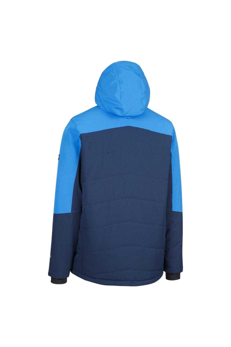 Bowie Regular Ski Jacket, Alternate, color, Navy Flecked
