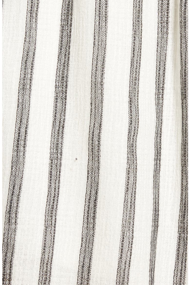 Lupe Drawstring Shorts, Alternate, color, WHITE-BLACK STRIPE