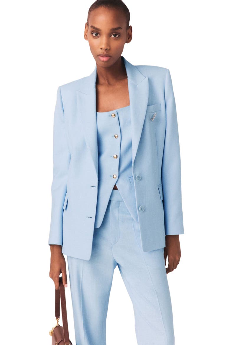 Suit jacket, Main, color, Blue sky