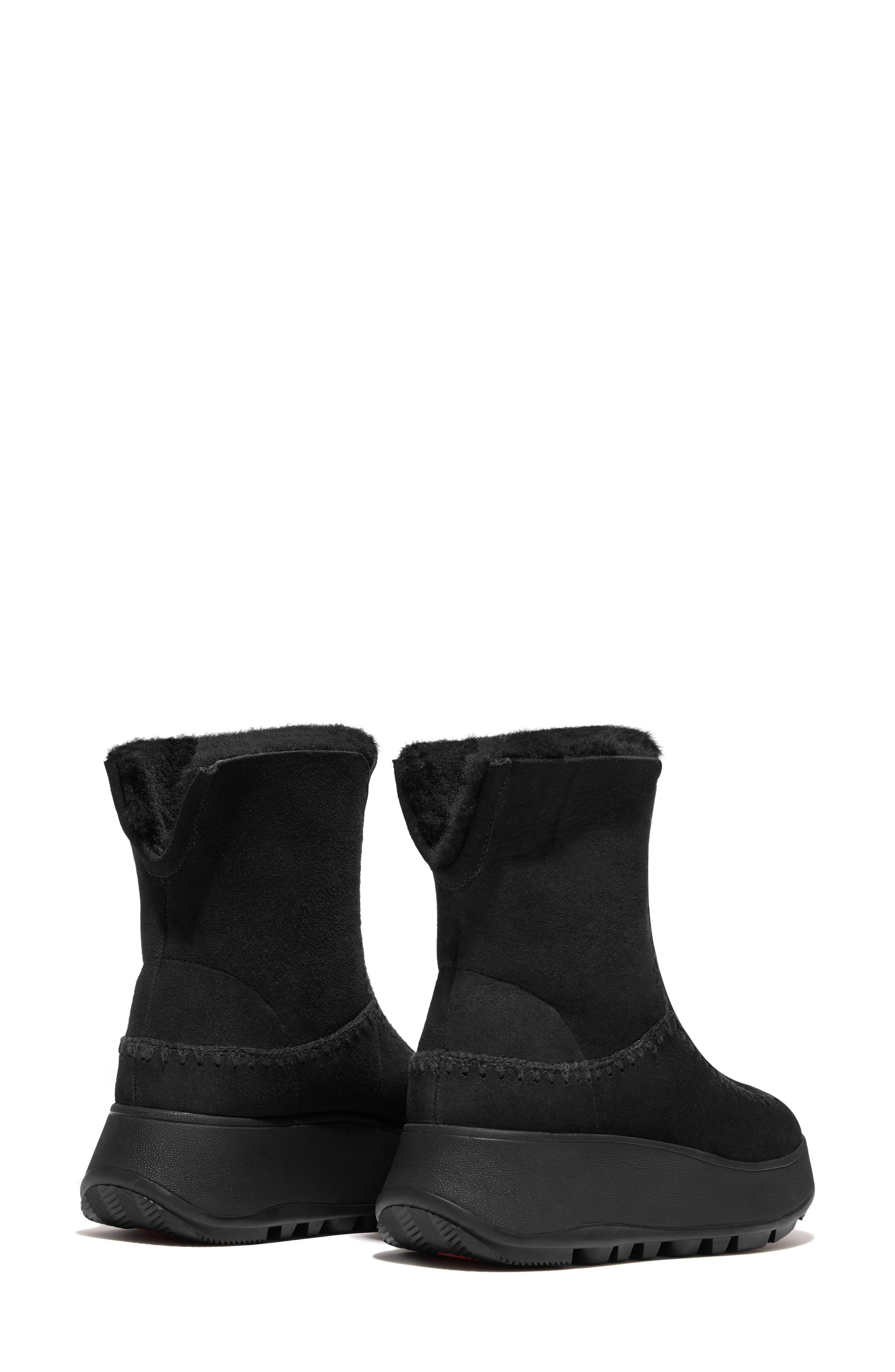 FitFlop F-Mode Genuine Shearling Lined Winter Boot, Alternate, color, 