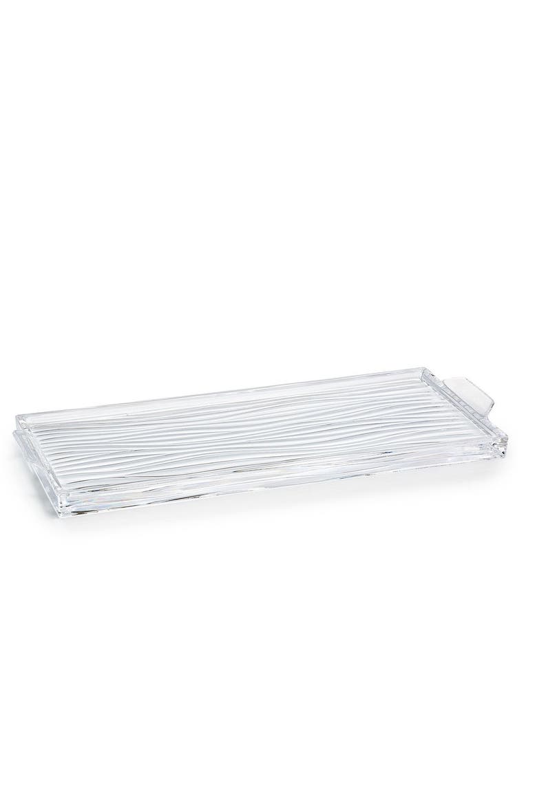 Cascata Tray, Main, color, CLEAR