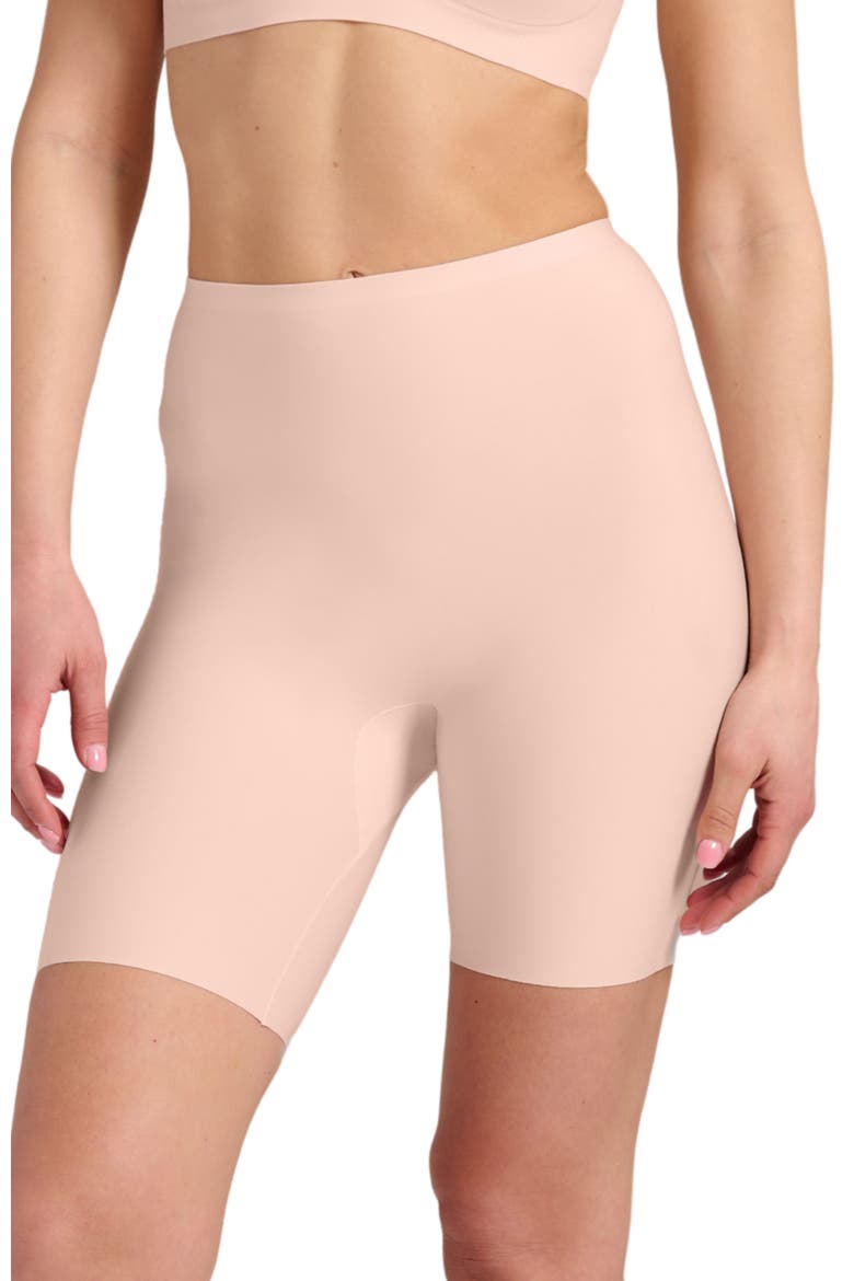 No-Show Bike Short, Main, color, Barely Pink