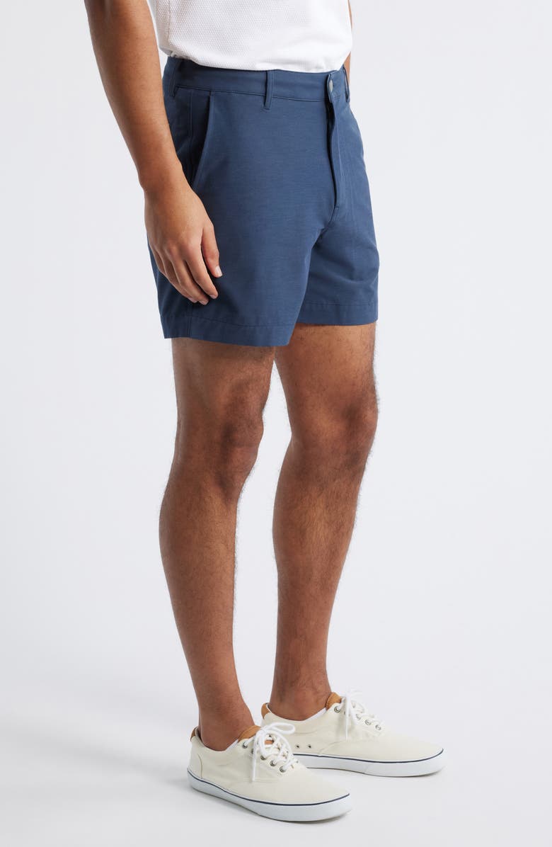 Faherty All Day 2.0 5-Inch Water Repellent Shorts, Alternate, color, Blue Nights