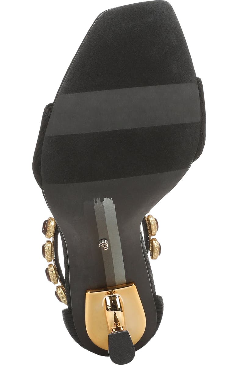 Sam Edelman Lyra Ankle Strap Sandal, Alternate, color, Black
