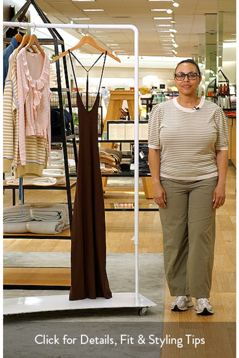 Pasita Halter Tie Up Maxi Dress video