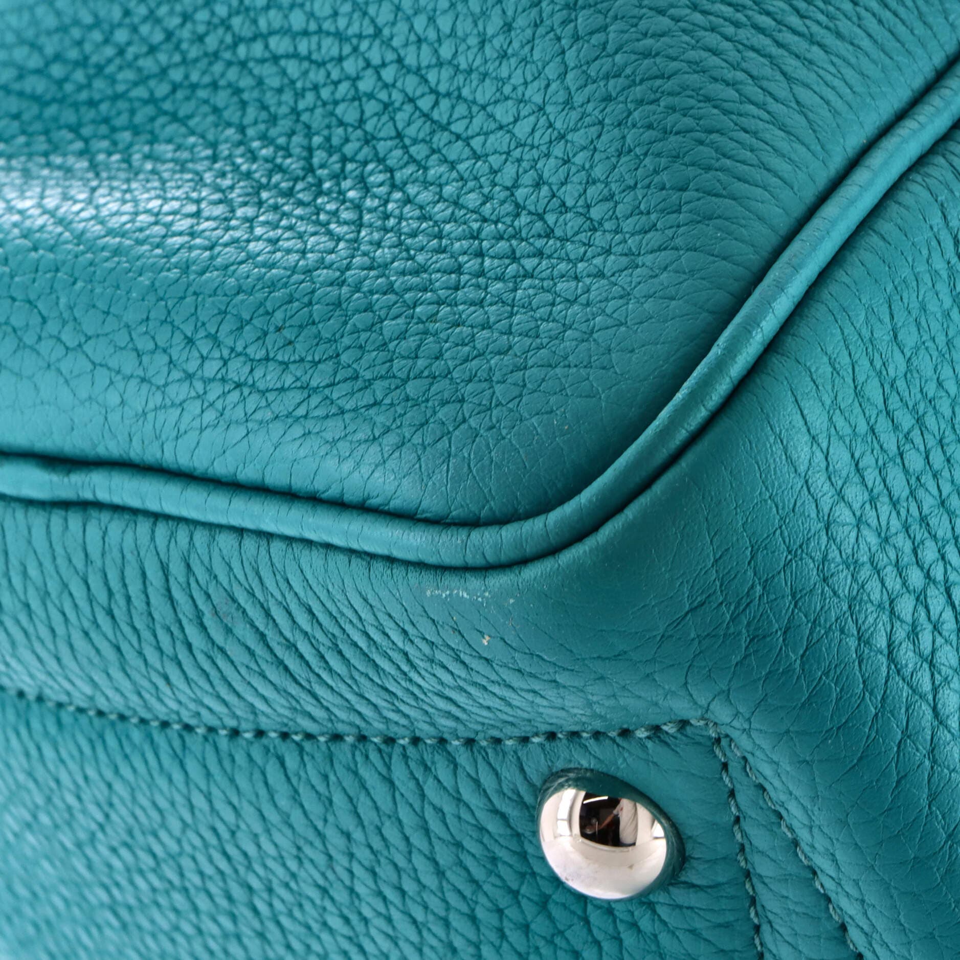 Victoria II Bag Clemence 35, Alternate, color, Bleu Paon