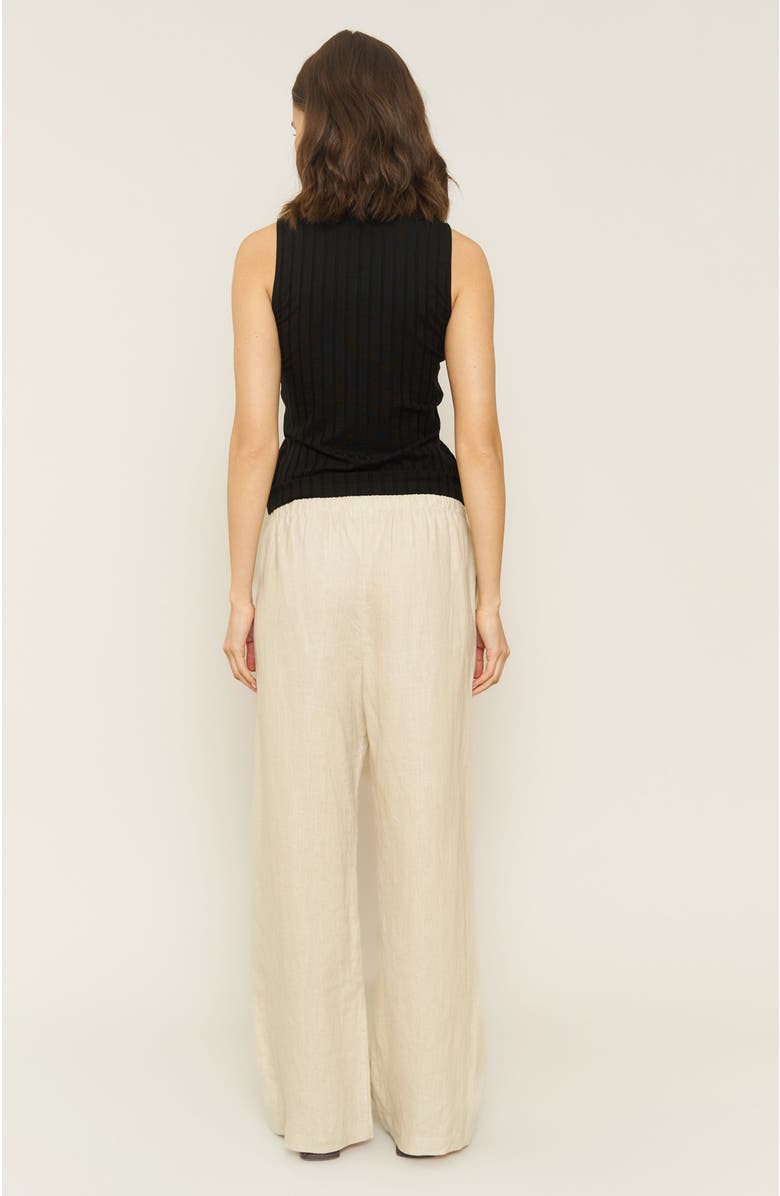 Whimsy + Row Madeline Top, Alternate, color, Black