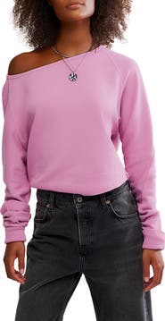 Free People Jess One-Shoulder Thermal Top