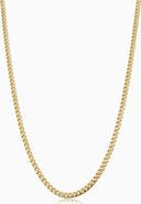 Oradina 14K Gold Estate Cuban Necklace
