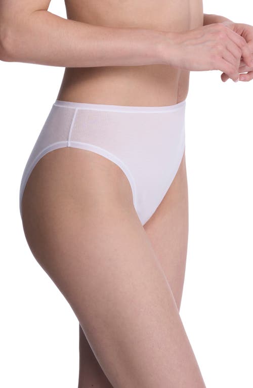 Natori Bliss Bare Cotton High Cut Briefs