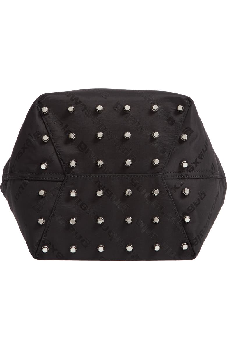 Alexander Wang Small Roxy Logo Nylon Tote, Alternate, color,