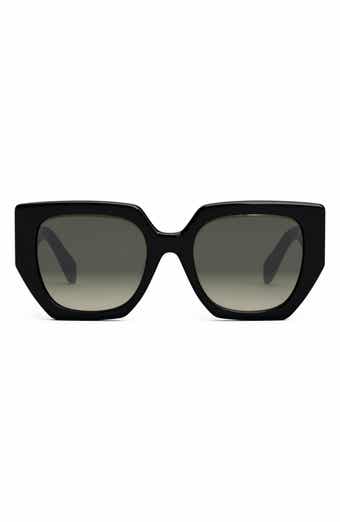 Celine two tone flat top sunglasses sales