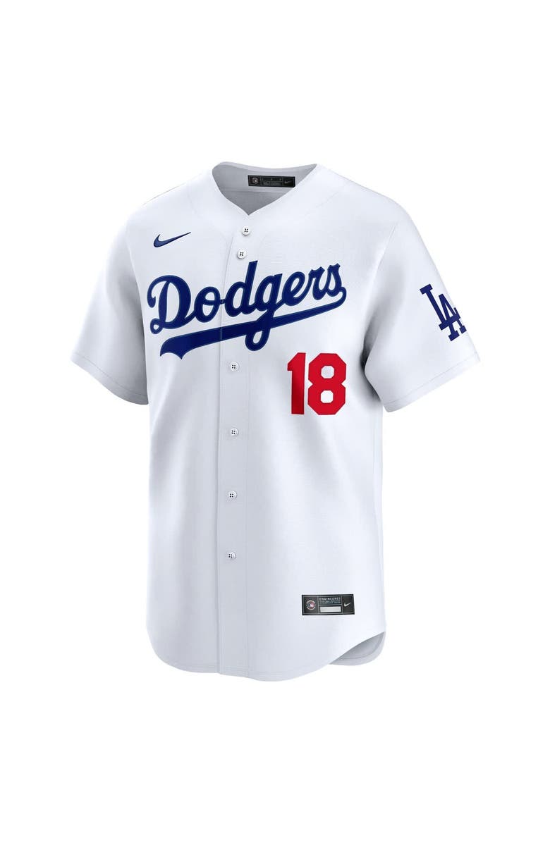 Nike Men's Nike Yoshinobu Yamamoto White Los Angeles Dodgers Home