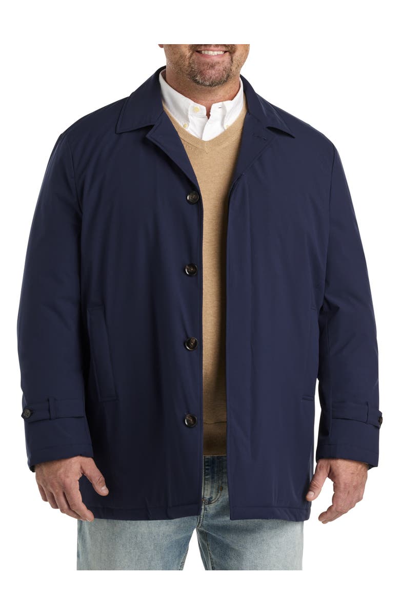 JV Reflex Big & Tall All Weather Overcoat, Main, color, Navy